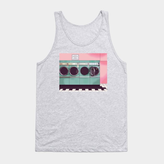 Pastel laundromat Tank Top by Mimie20